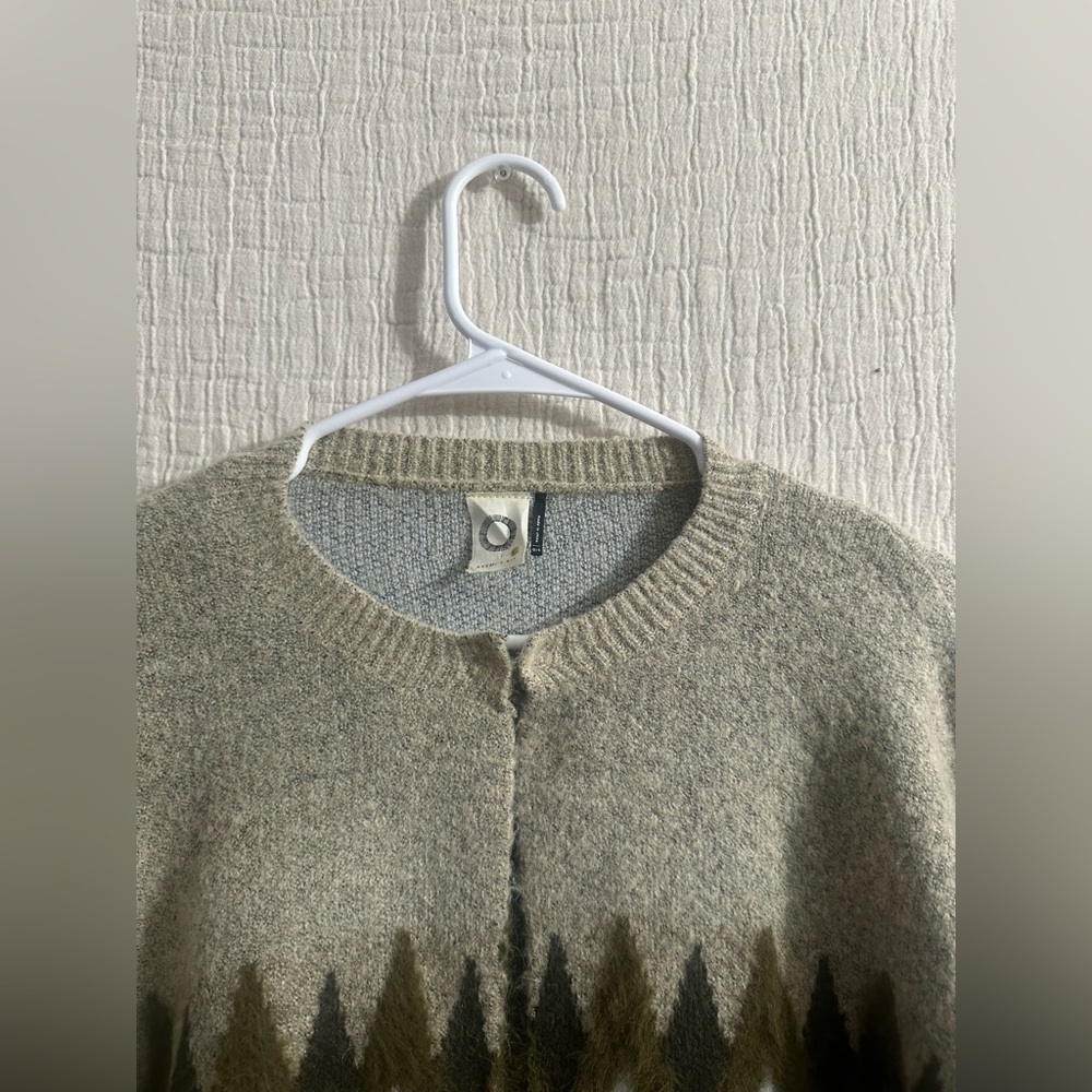 Anthropologie Akemi + Kin Tribal Print Cardigan Sweater O/S - Picture 3 of 4